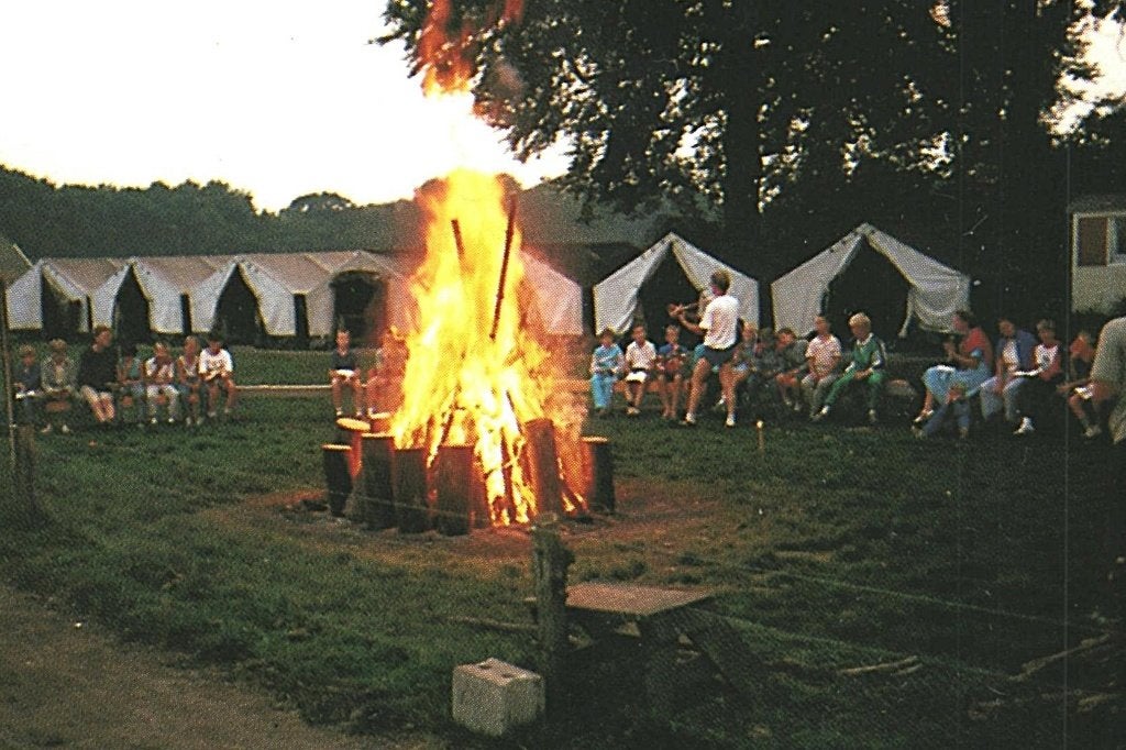 37491 Laag Soeren 80+ Gld St Chr Jeugdkampen Gelopen, Ophalen of Verzenden, 1980 tot heden, Gelopen, Gelderland