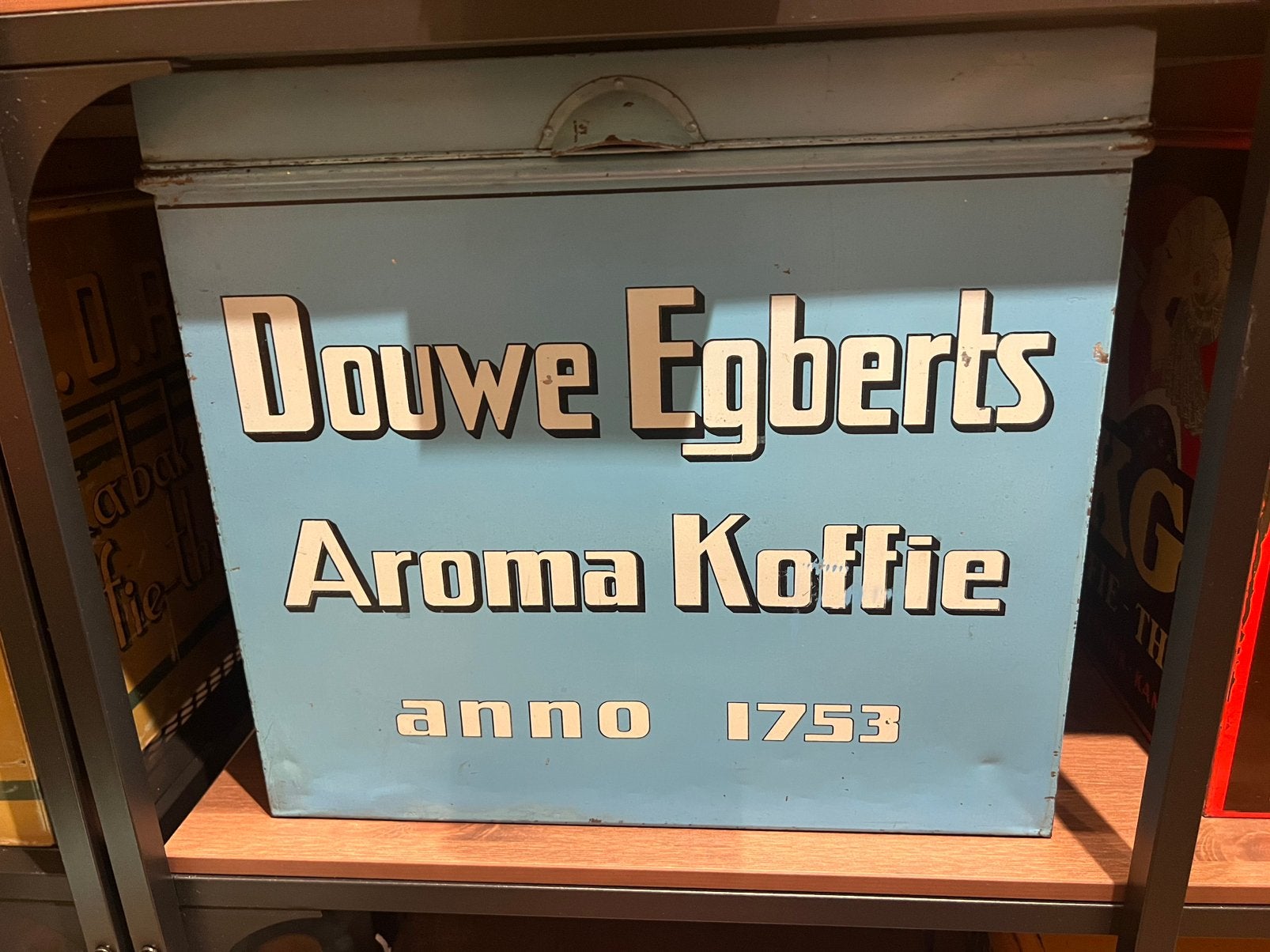 Winkelblik Douwe Egberts, Ophalen of Verzenden, Zo goed als nieuw, Koffie, Douwe Egberts