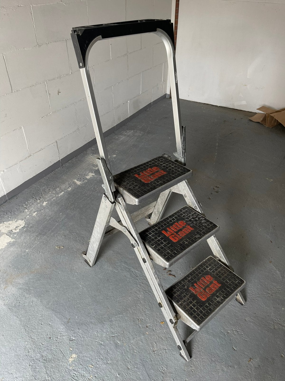Altrex Professional Little Giant Brenta Safety Step, Ophalen, Gebruikt, Trap, Opvouwbaar of Inschuifbaar