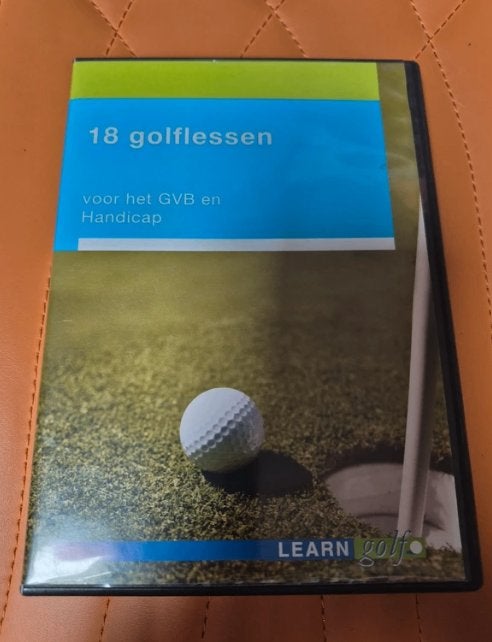 18 Golflessen DVD - Leer Golf voor GVB en Handicap, Cursus of Instructie, Alle leeftijden, Nederlands, Ophalen of Verzenden