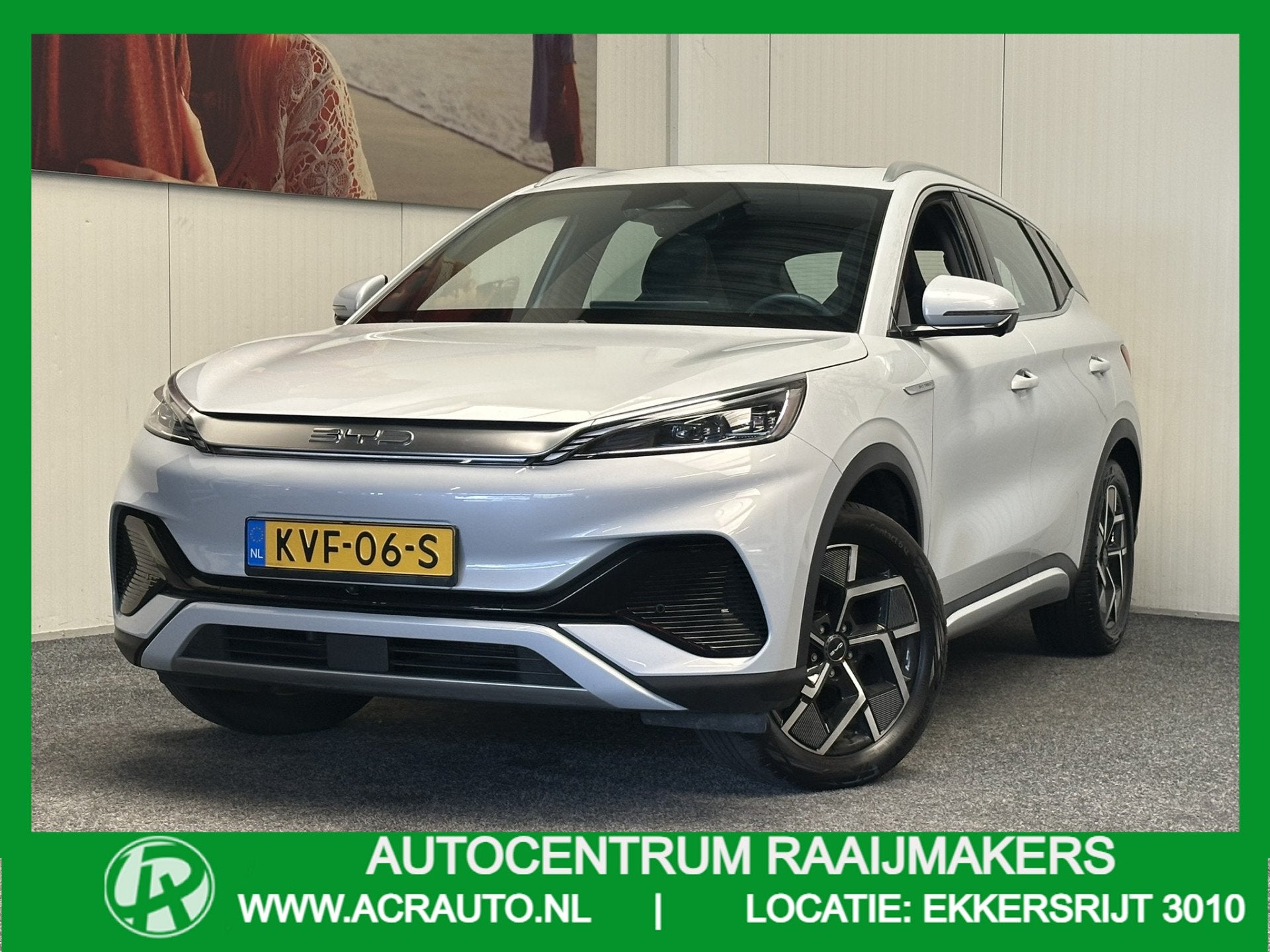 BYD ATTO 3 DESIGN 60 kWh WLTP 420 KM * 45 STUKS OP VOORRAAD*, Auto's, Dealer onderhouden, Gebruikt, 38 min, Wit