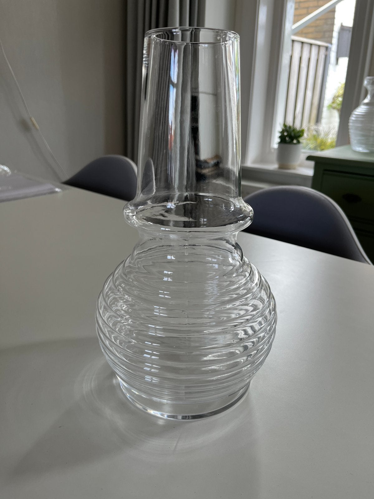 Ikea PS 2012 vaas ( onderkant ) van Ehlén Johansson., Ophalen, 32 cm, Transparant, Glas