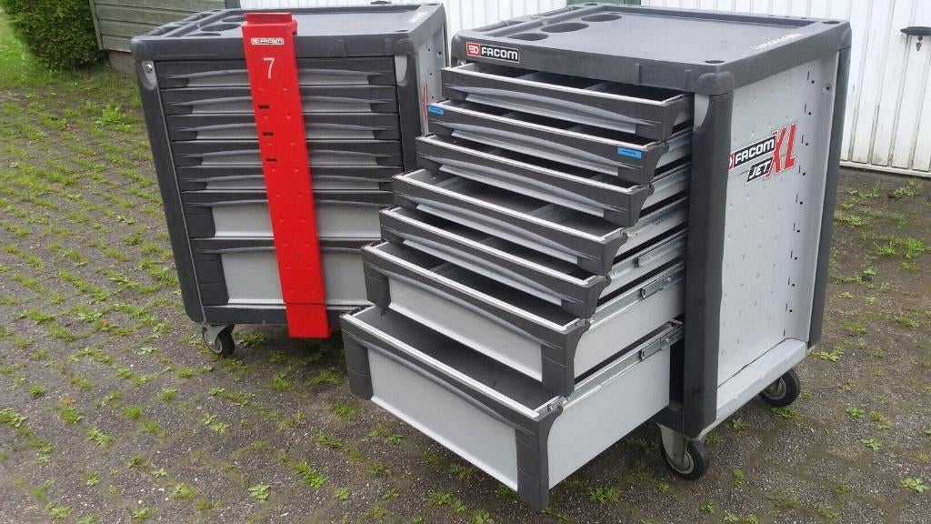 gereedschapkar Facom 7ldg Lista 8 ladige toolbox DIV, Ophalen, Gebruikt