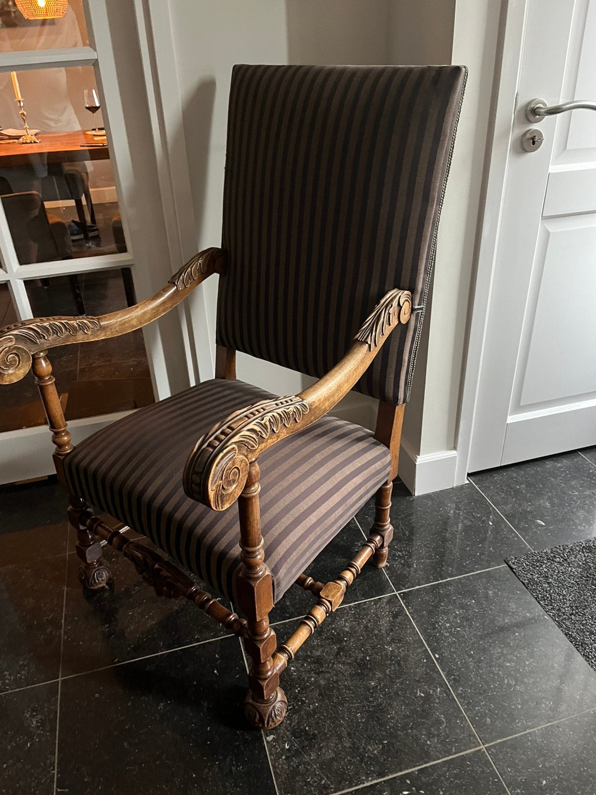 Sinterklaasstoel, Huis en Inrichting, Fauteuils, Ophalen, Gebruikt, Oude stijl, Minder dan 75 cm