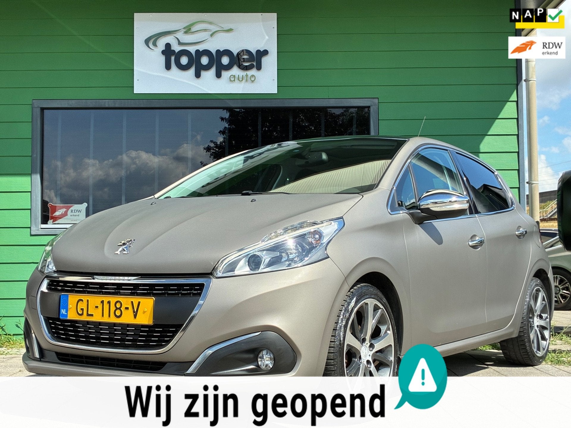 Peugeot 208 1.2 PureTech Première|1e Eigenaar|Panoramadak|N, Voorwielaandrijving, Euro 6, Origineel Nederlands, Bedrijf