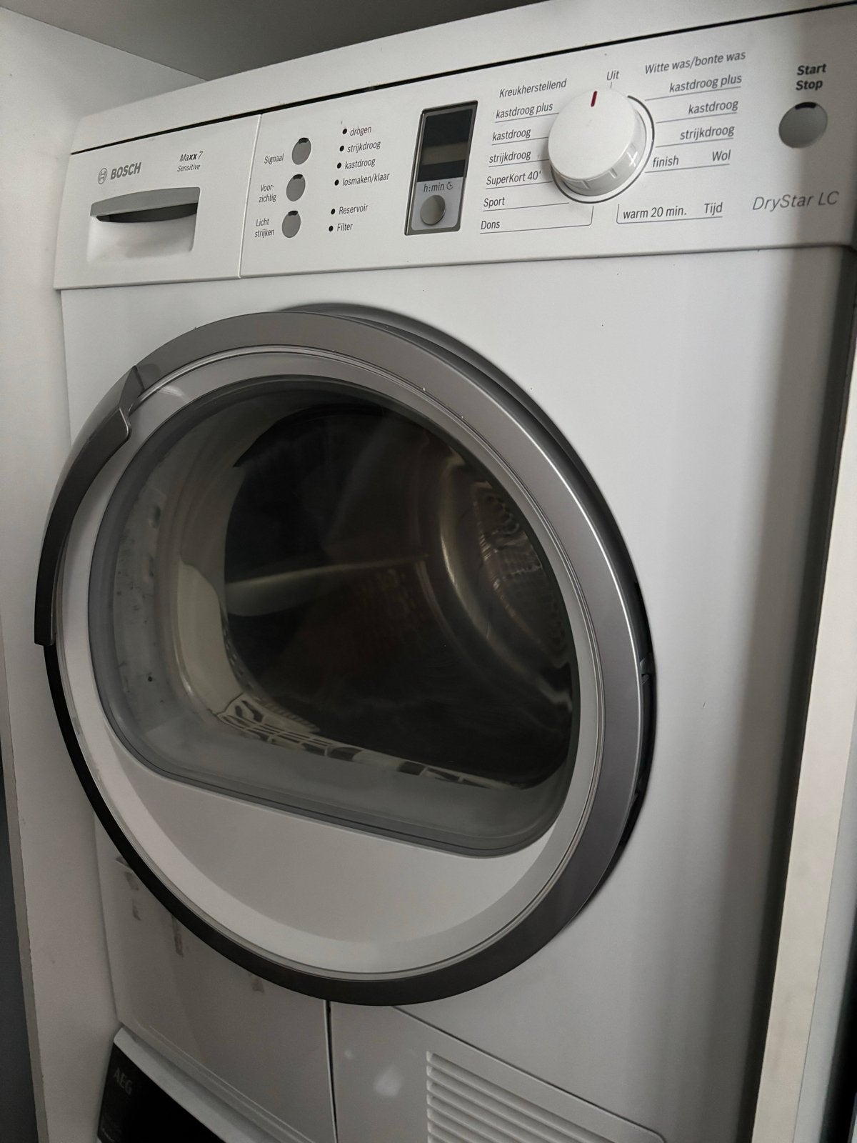 Bosch Maxx 7 Sensitive DryStar LC Condensdroger, 6 tot 8 kg, Gebruikt, Ophalen of Verzenden, Voorlader