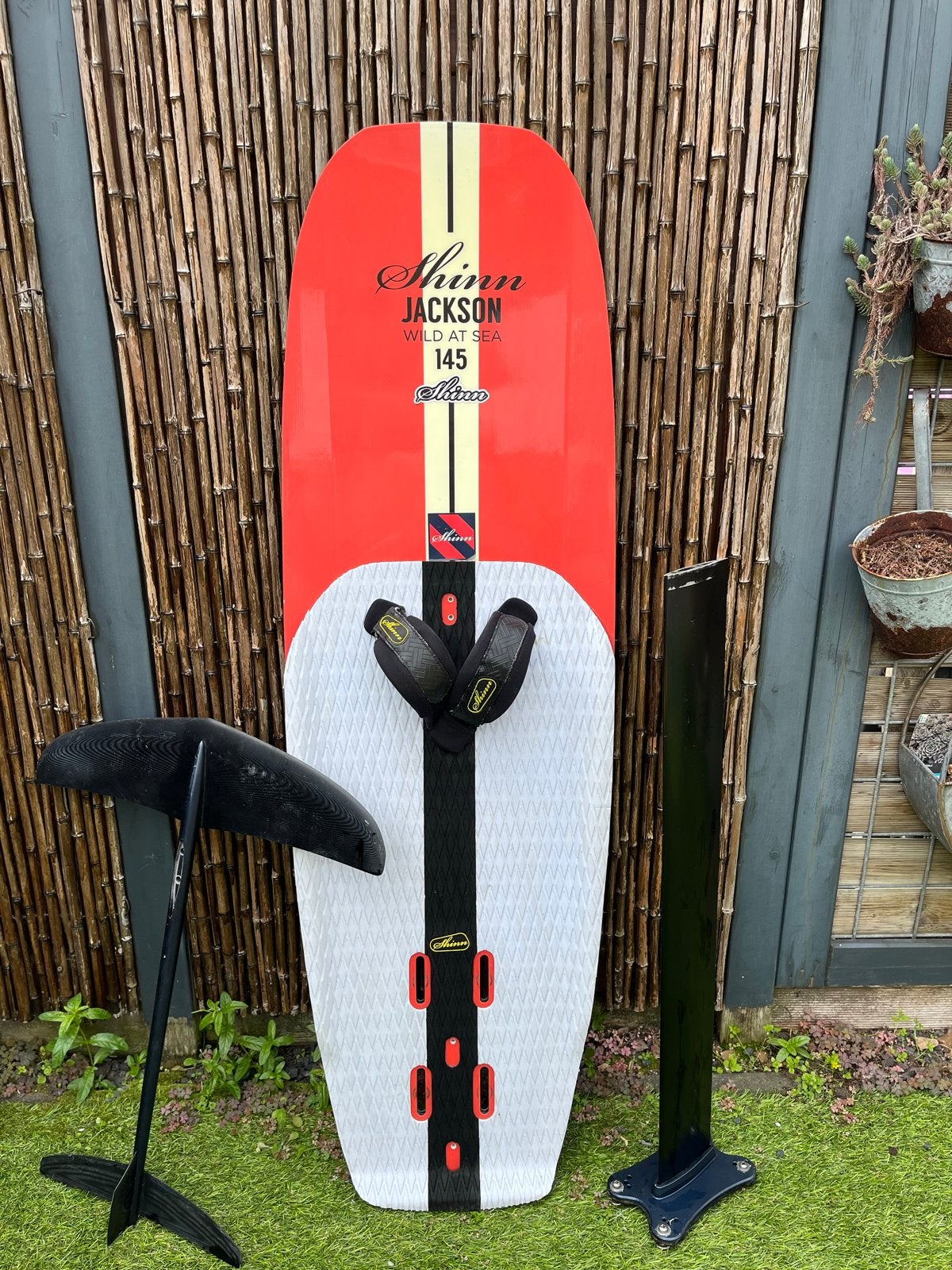 Shinn Jackson Wild At Sea 145 Foilboard met Hydrofoil, Watersport en Boten, Ophalen, Zo goed als nieuw, Overige typen, Met vinnen