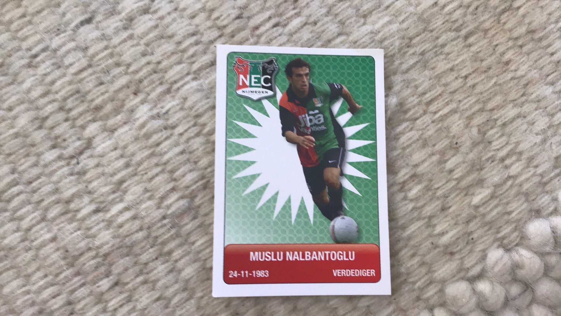 Voetbal plaatjes met handtekeningen nec., Ophalen, Winkel, Super of Benzinepomp, Volle spaarkaart