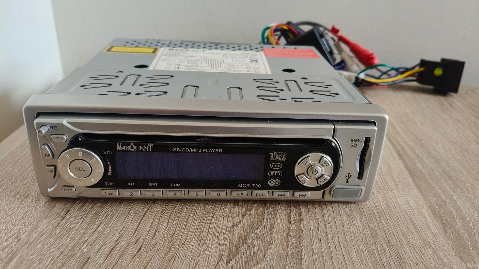 Marquant MCR-720 Autoradio – CD / USB / MP3 / SD, Ophalen of Verzenden, Zo goed als nieuw
