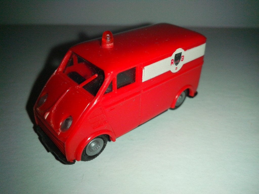 2x Auto Union DKW F89 Gemeente busje + Brandweer Hamburg, Ophalen of Verzenden, Nieuw, Bus of Vrachtwagen, Overige merken