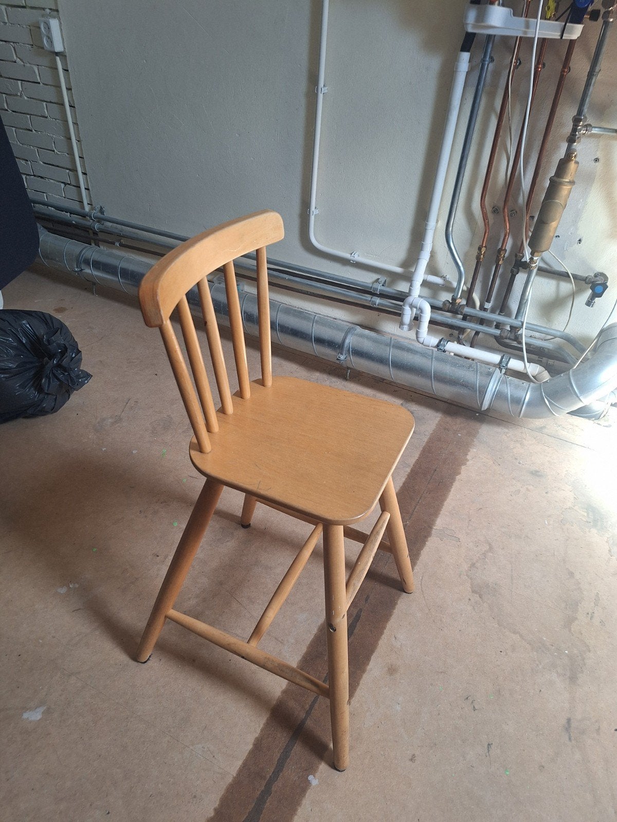 Ikea Agam kinderstoel, Ophalen, Gebruikt, Wit, Eén
