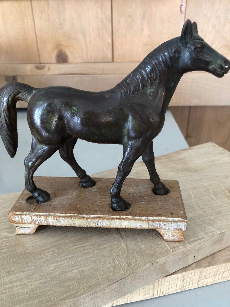 Koperen paard, Ophalen of Verzenden, Koper