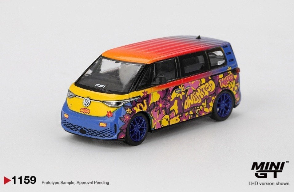 Mini gt Mini Gt – 2025 Volkswagen ID.Buzz *KW/BBS*, various, Mymodelcar@outlook.com, Auto, Ophalen of Verzenden, Mini gt