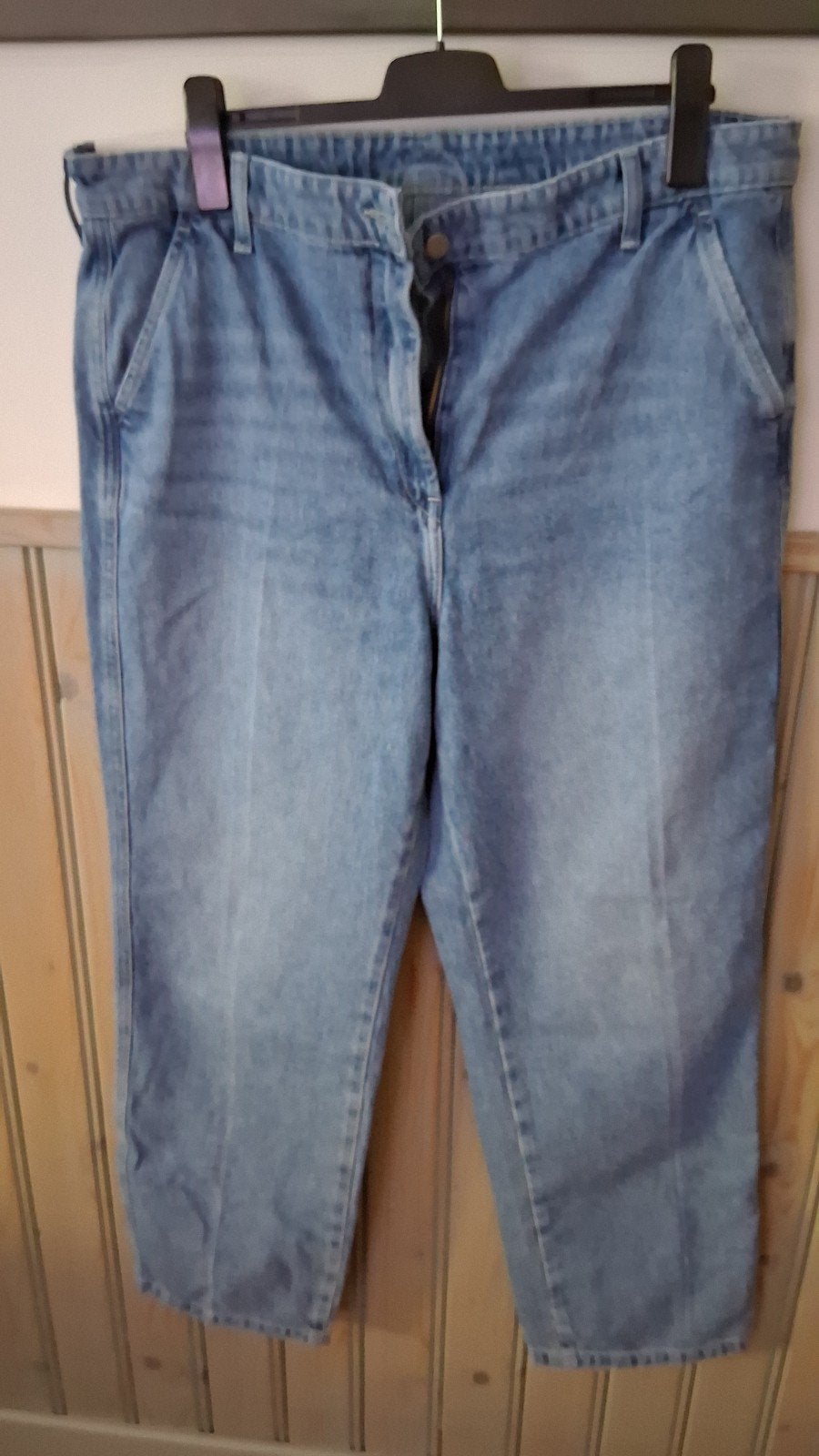 Jeans H&M maat 50, Ophalen of Verzenden, Nieuw, Blauw, Overige jeansmaten