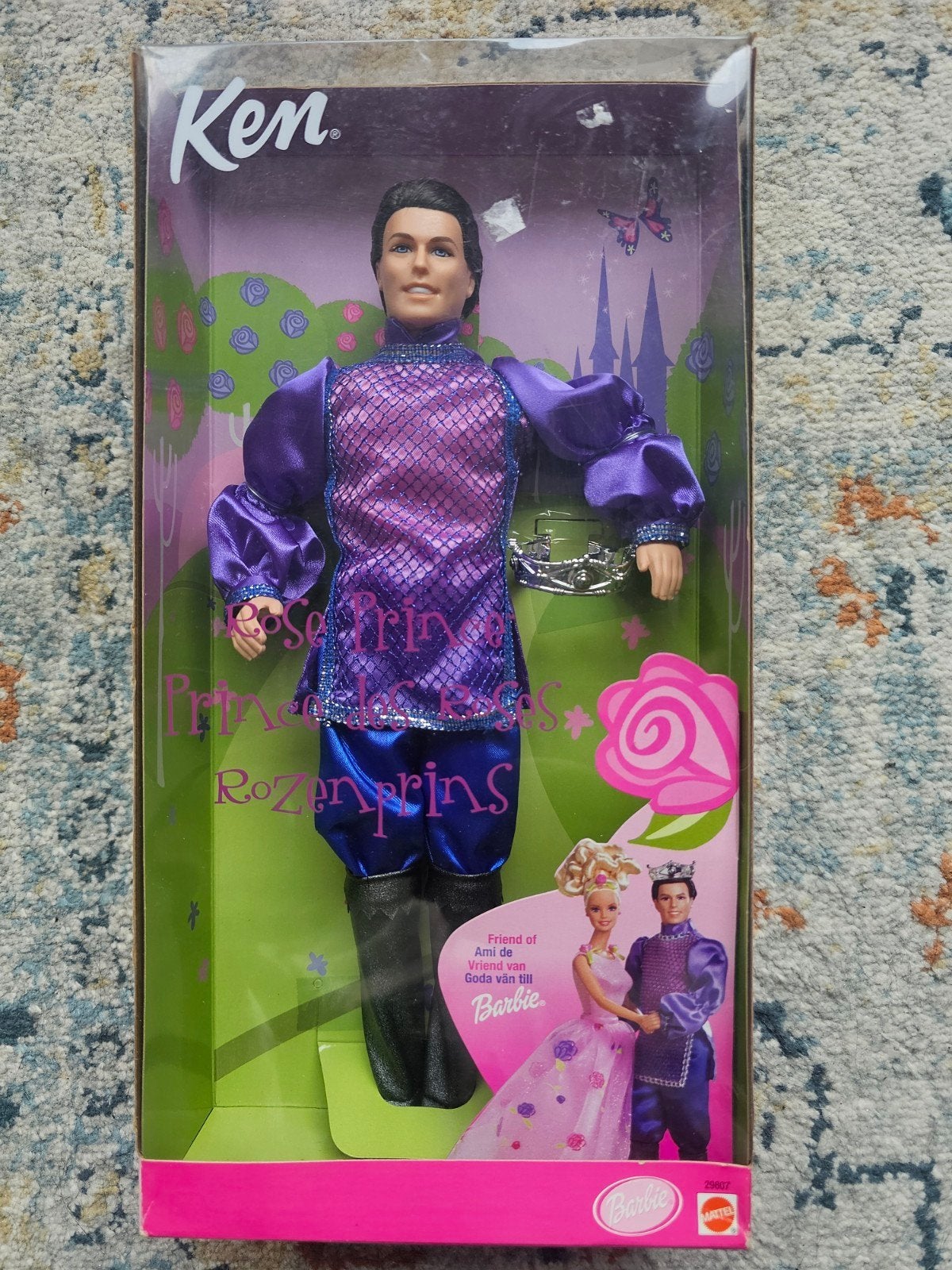Ken Rozenprins Barbie - nieuw in verpakking, Ophalen of Verzenden, Nieuw, Barbie