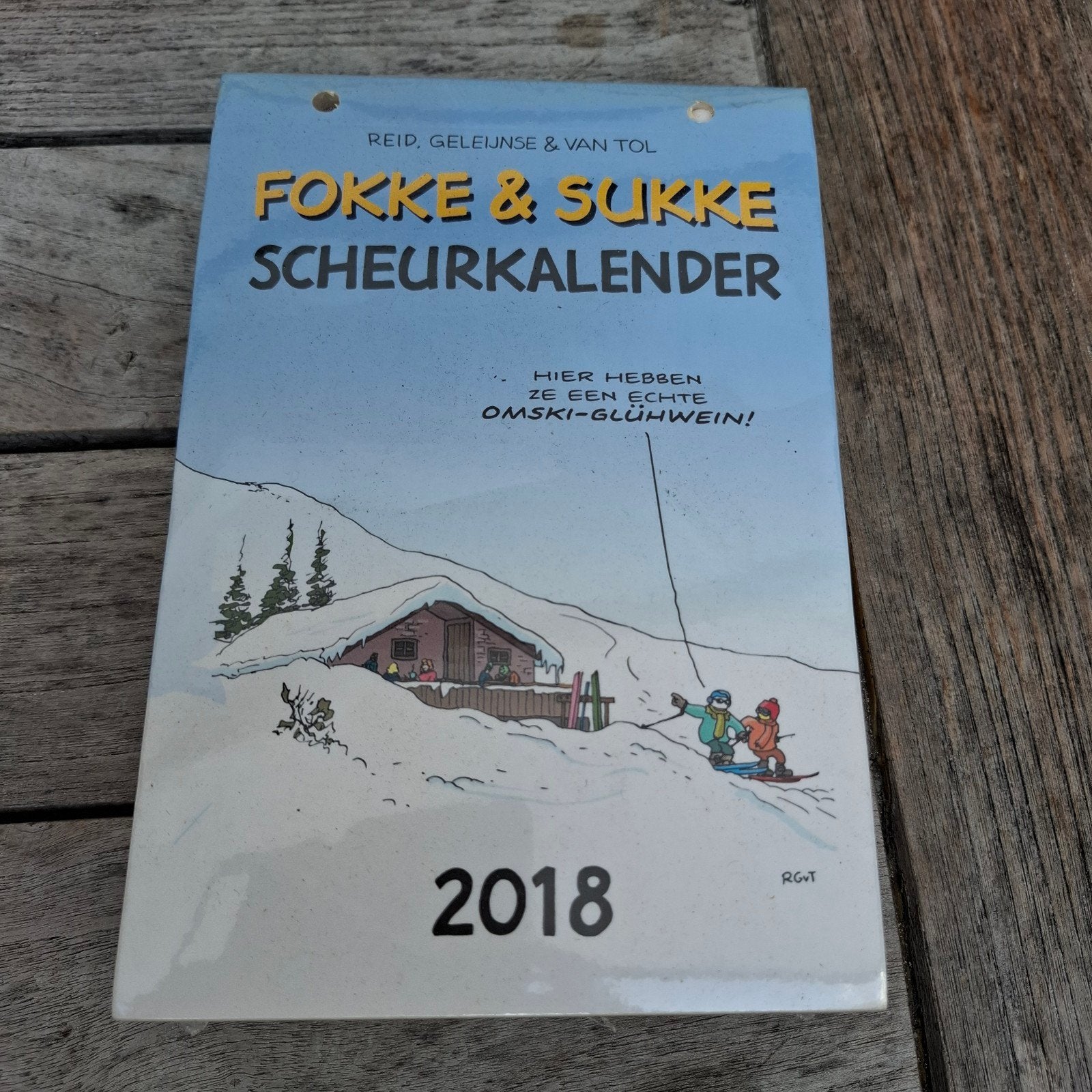 Fokke & Sukke scheurkalender 2018, Diversen, Ophalen of Verzenden, Dagkalender, Nieuw