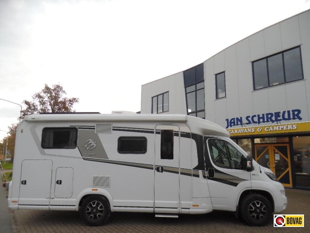 Knaus Sky TI 650 MEG Enkele bedden & Compleet, Caravans en Kamperen, Chemisch toilet, Ringverwarming, Fiat, Luifel
