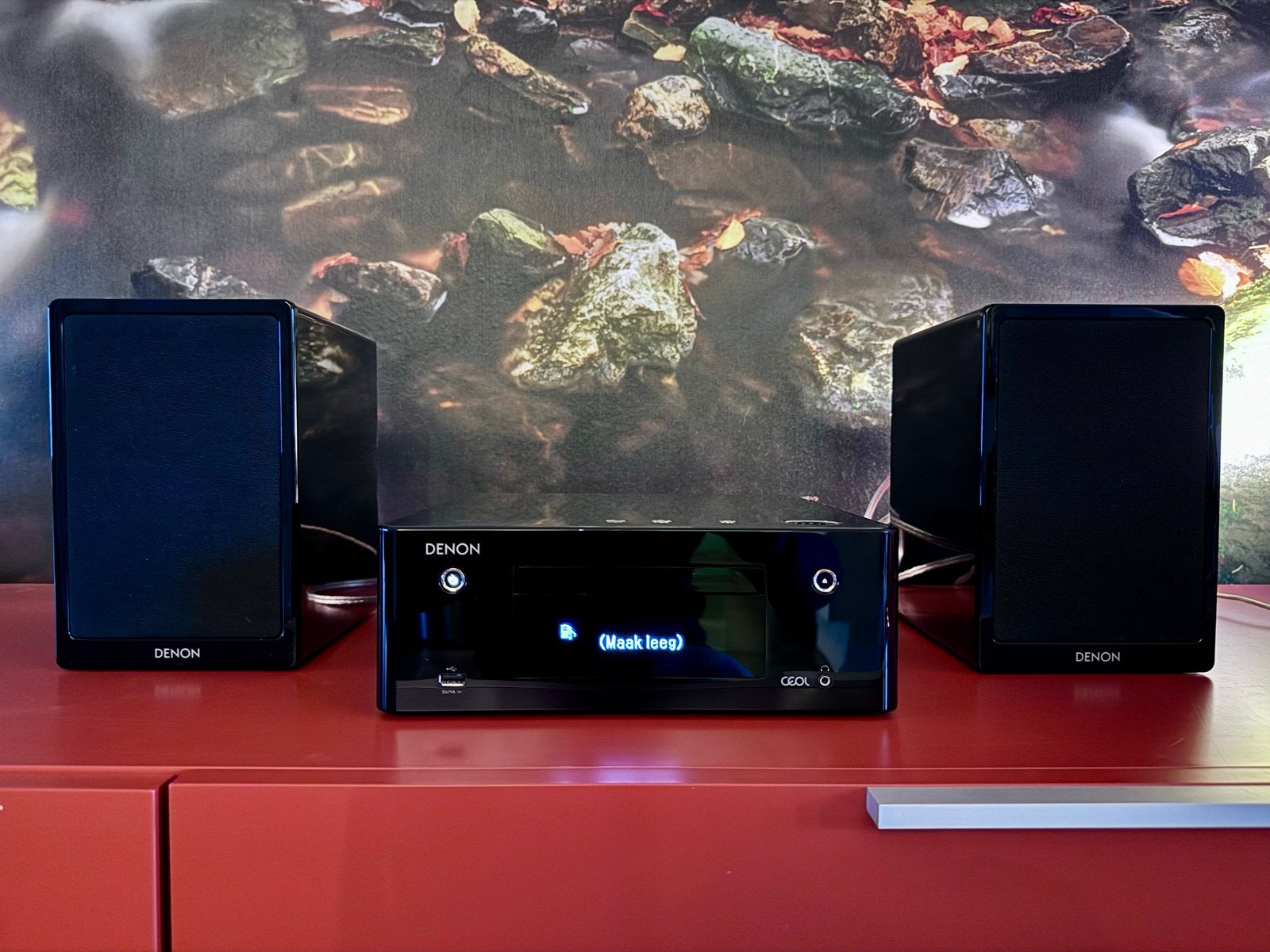 Denon CEOL N9 Netwerk CD Receiver met Speakers, Gebruikt, Denon, Ophalen of Verzenden, Microset
