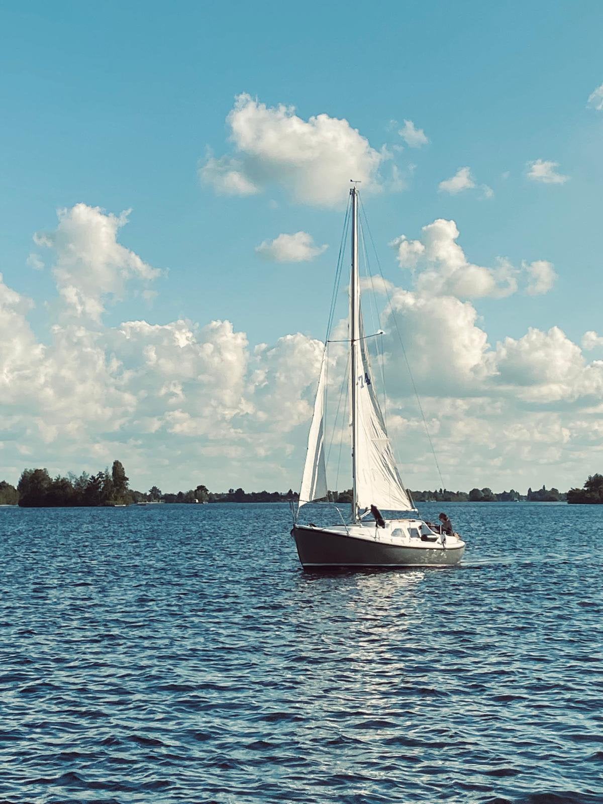 Midget 20 zeilboot. Vaarklaar met buitenboordmotor, Overige merken, 5 pk, Viertaktmotor, 6 m