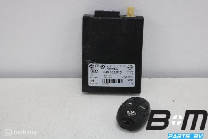 Regelapp. standkachel + afstandbediening VW Golf 7 5Q0963513, Gebruikt