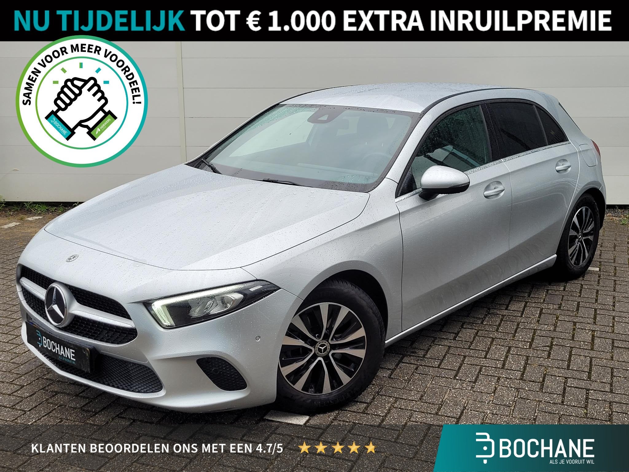 Mercedes-Benz A-klasse 180 Business Line | Automaat | Leder, Auto's, 136 pk, Gebruikt, 4 cilinders, Met garantie (alle)