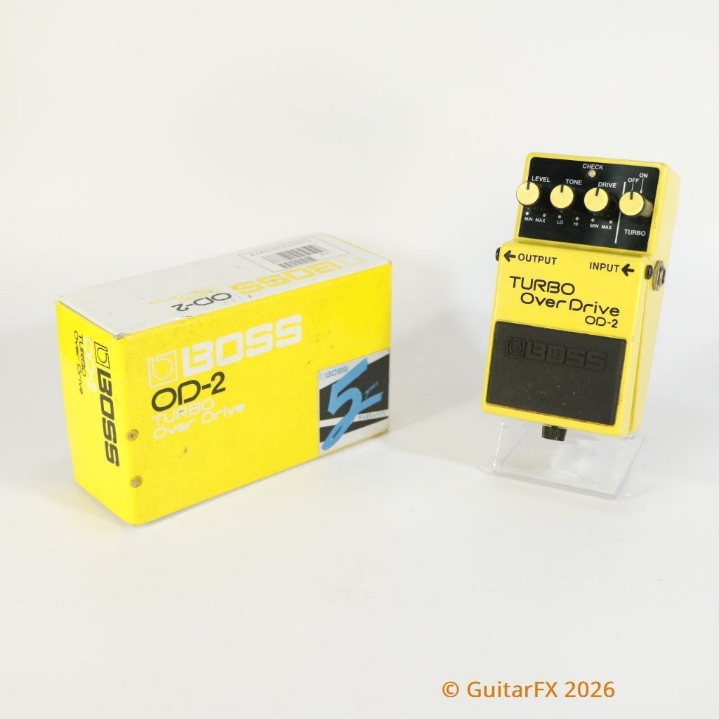 Boss OD-2 Turbo Overdrive Modded Studio Quality (Made In Tai, Muziek en Instrumenten, Effecten, Gebruikt, -, -, Ophalen of Verzenden