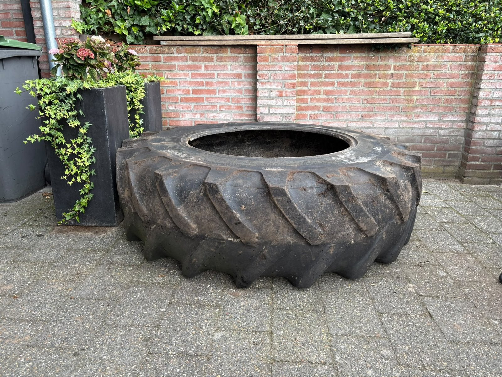 Zandbak/ trekkerband, Ophalen of Verzenden, Zo goed als nieuw