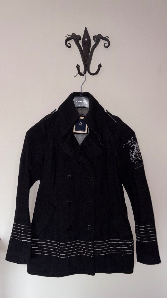 Zwarte Gaastra Damesjas - Maat M/L, Kleding | Dames, Gaastra, Zwart, Maat 42/44 (L), Ophalen of Verzenden