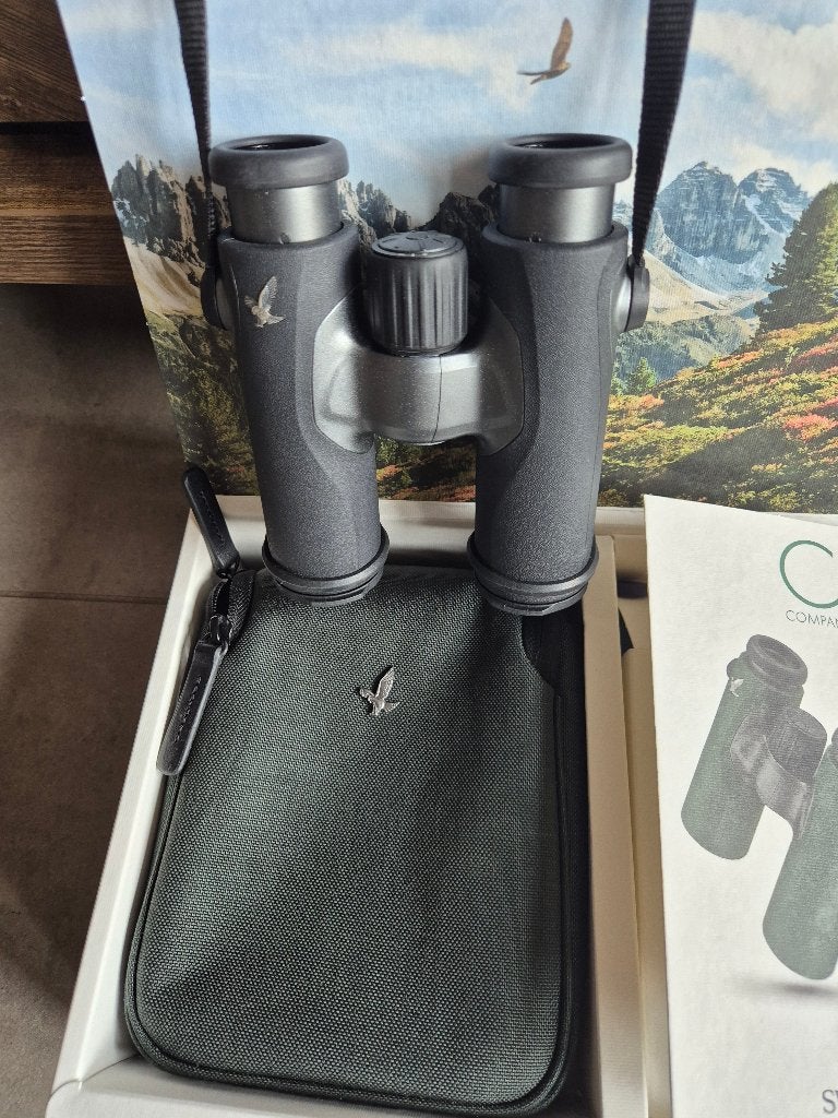 Swarovski CL Companion 10x30 verrekijker Antraciet WN, Dakkant (recht), Ophalen of Verzenden, Zo goed als nieuw, 8 tot 12x