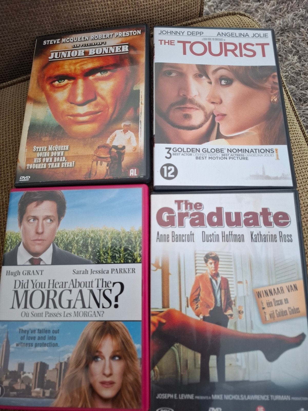 graduate, morgans, tourist 1,50 euro per stuk, Alle leeftijden, Ophalen of Verzenden, Zo goed als nieuw, Overige genres