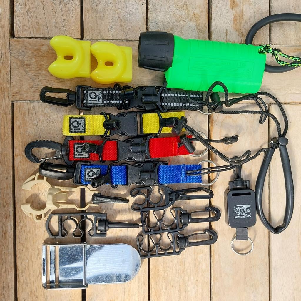 Diverse duikspullen., Ophalen of Verzenden, Duiklamp