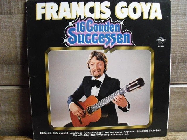 Francis Goya "16 Gouden Successen"  LP, LP, Ophalen of Verzenden, Beschermende buitenhoes, Romantiek