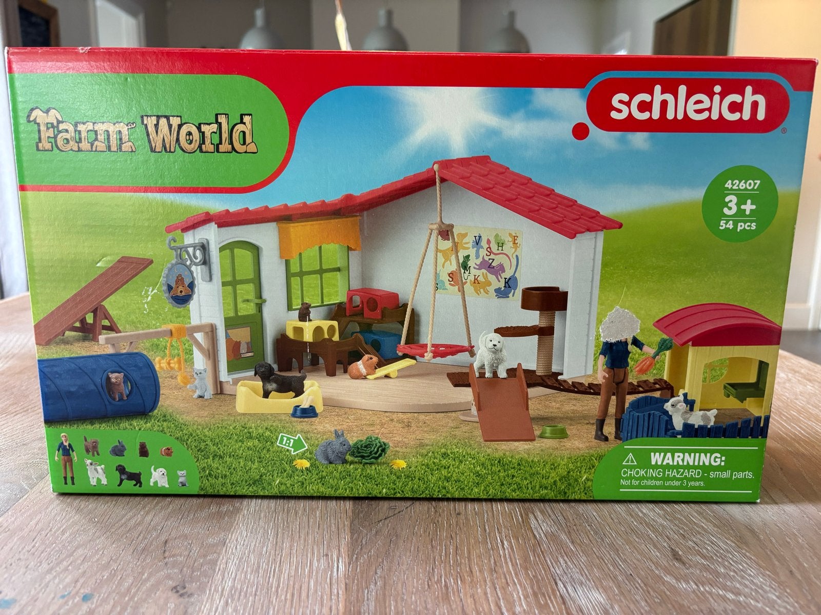 Schleich Farm World Dierenhotel 42607, Ophalen, Zo goed als nieuw