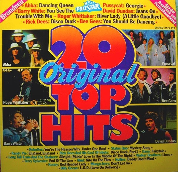 LP - Various ‎– 20 Original Top Hits, Cd's en Dvd's, LP, Gebruikt, Ophalen of Verzenden, Pop