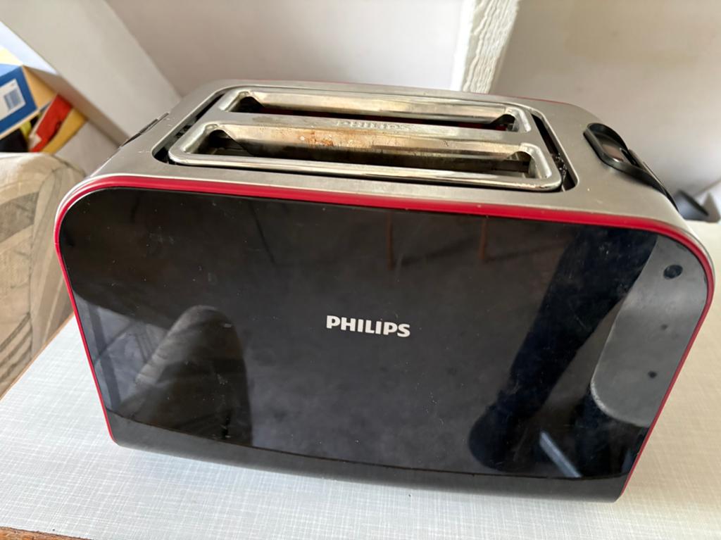 Philips broodrooster HD2686, Witgoed en Apparatuur, Broodroosters, Zo goed als nieuw, Ophalen