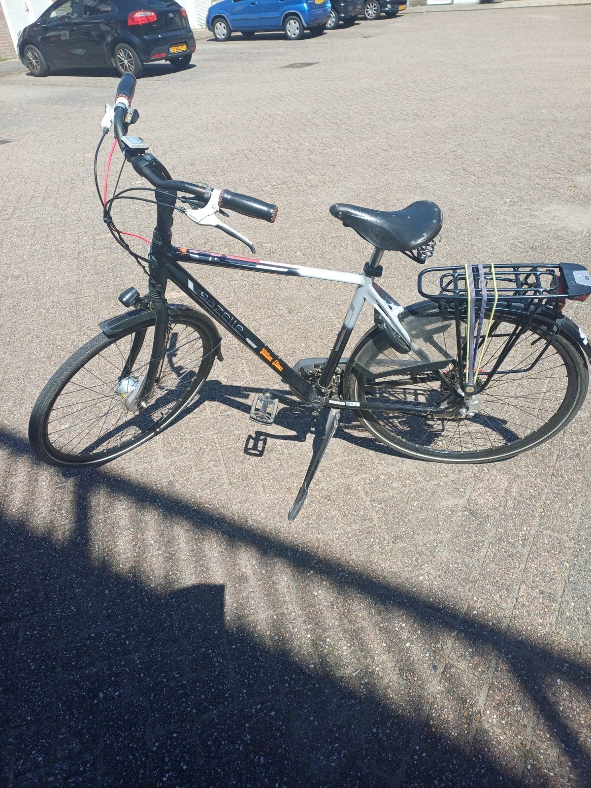 Gazelle heren  fiets - Goede staat, direct rijklaar, Fietsen en Brommers, Fietsen | Dames | Damesfietsen, Ophalen, Velgrem, Versnellingen