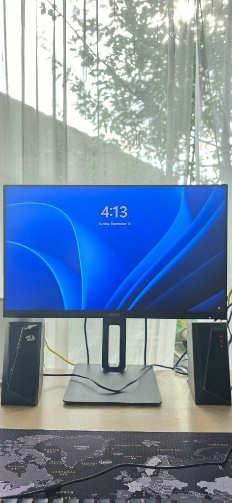 MSI PRO MP242P 24 inch Full HD IPS monitor 75Hz, Computers en Software, Gebruikt, MSI, HDMI, Full HD