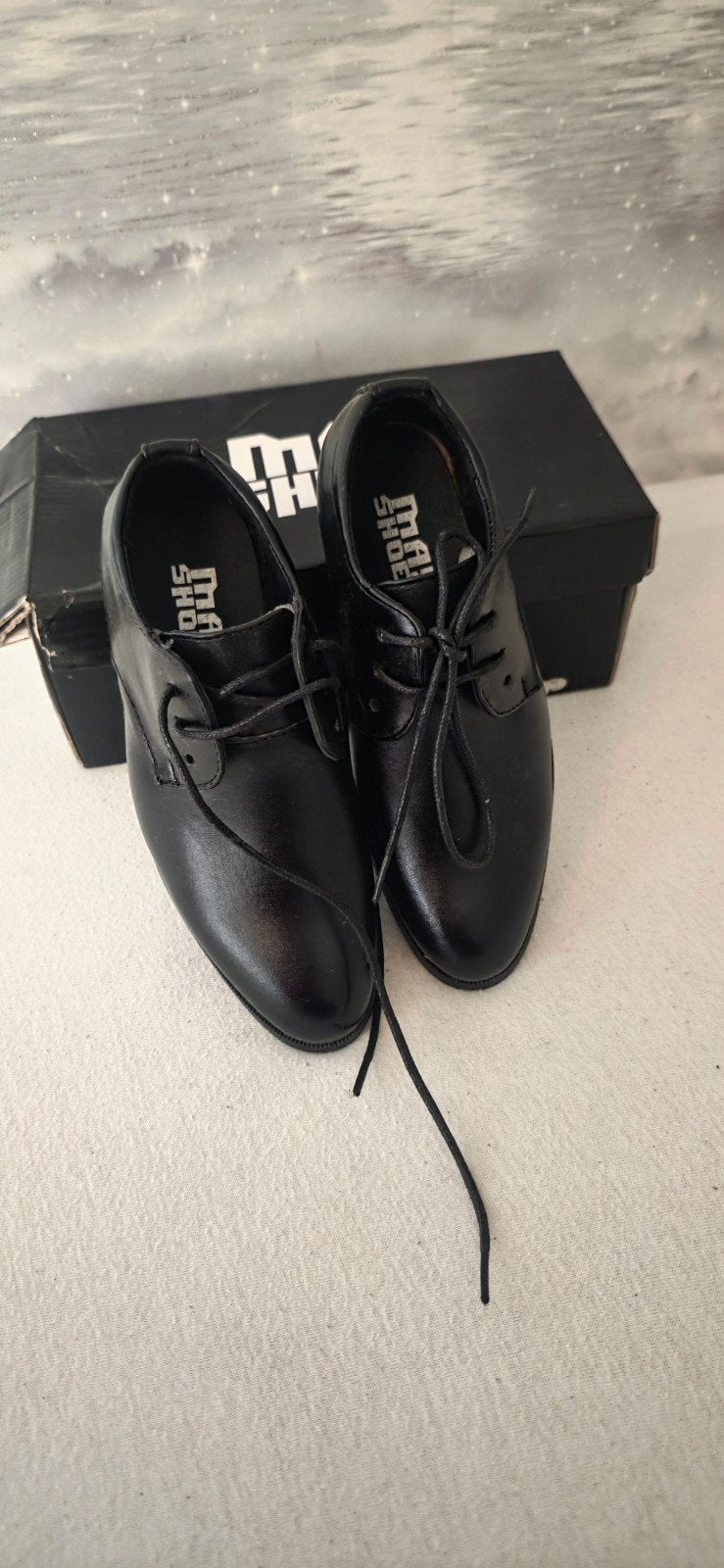 Nieuwe zwarte nette schoenen maat 27, Max shoes, Schoenen, Nieuw, Ophalen of Verzenden