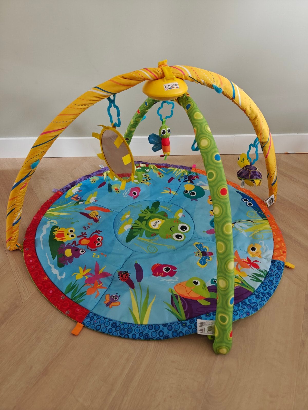 Lamaze Babygym met muziek en beweging, Kinderen en Baby's, Speelgoed | Babyspeelgoed, Ophalen of Verzenden, Gebruikt, Babygym