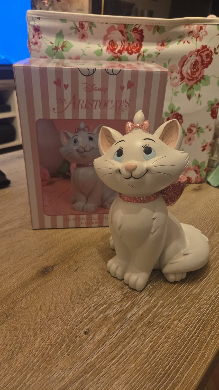 Disney The Aristocats Marie Beeldje - Zo goed als nieuw, Ophalen of Verzenden, Zo goed als nieuw, Hond of Kat, Beeldje of Figuurtje