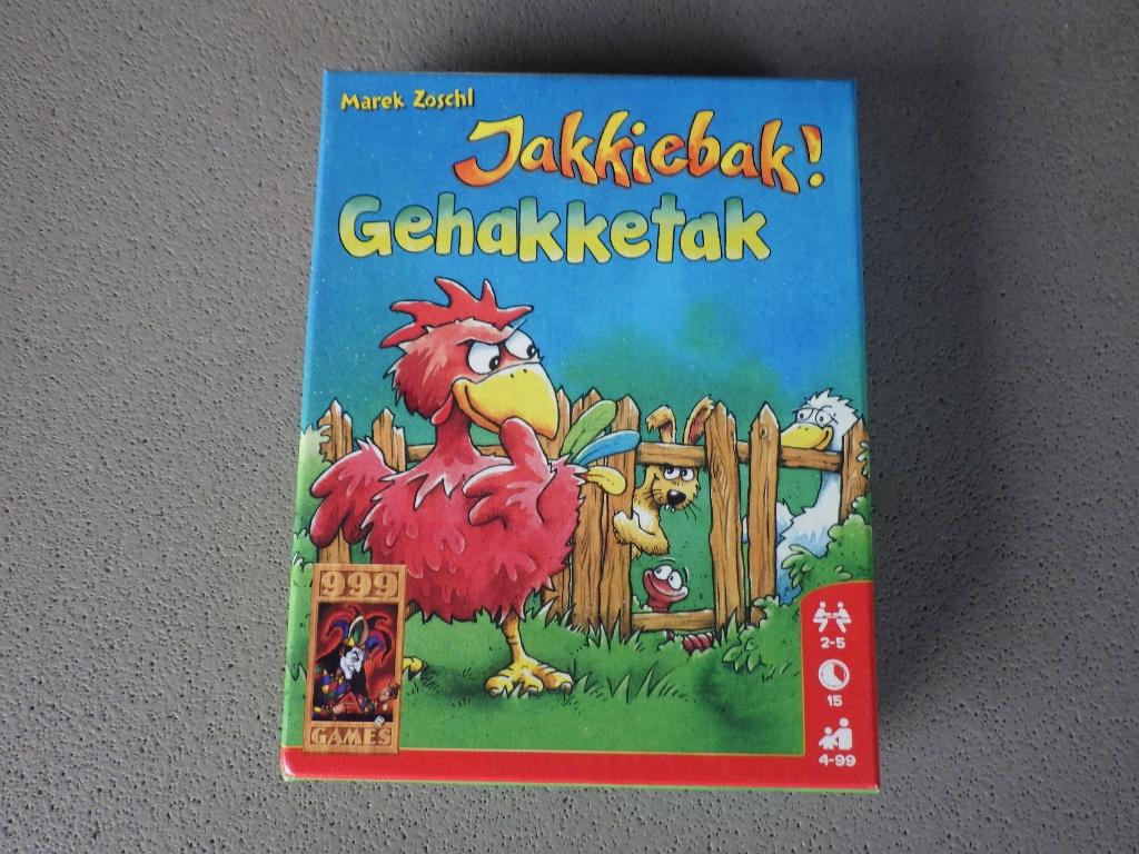 Jakkiebak gehakketak 999 GAMES, Ophalen of Verzenden, Zo goed als nieuw