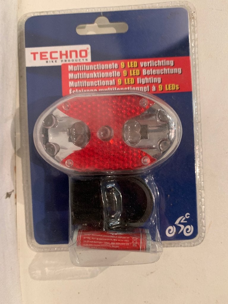 fiets achterlamp, Niet bekend, Niet bekend, Achterlicht, Nieuw