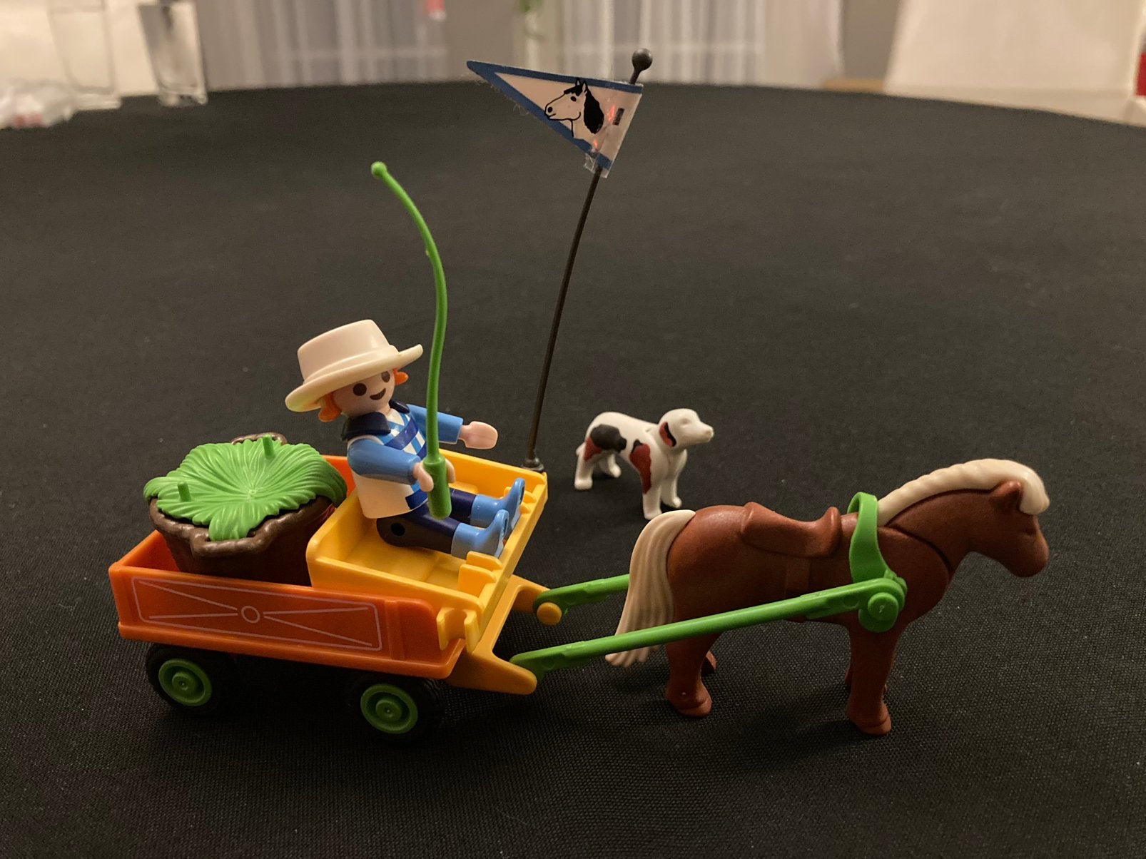 Playmobil ponywagen 3118, Ophalen of Verzenden, Zo goed als nieuw