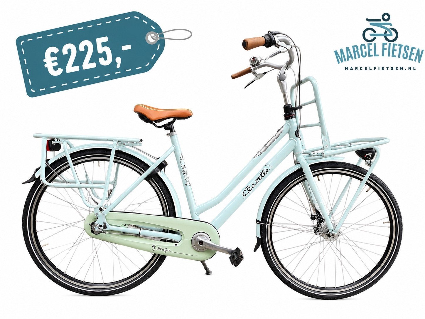 Nette Gazelle Miss Grace damesfiets. Fiets met versnellingen, Fietsen en Brommers, Fietsen | Dames | Damesfietsen, Ophalen, 53 tot 56 cm