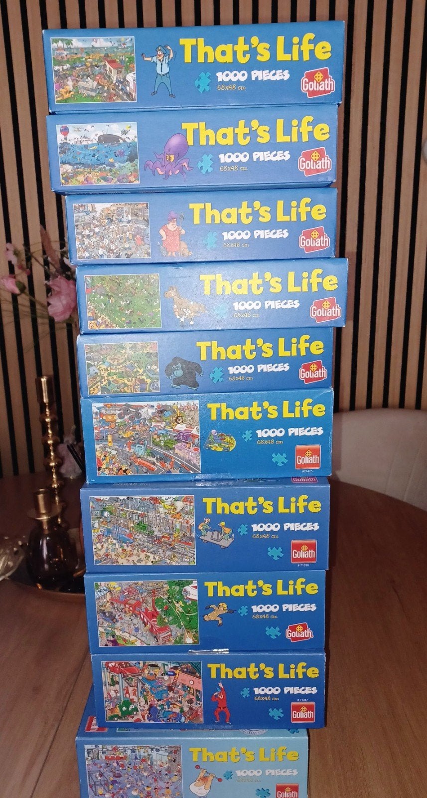 10 That's life puzzels, Ophalen of Verzenden, 500 t/m 1500 stukjes, Zo goed als nieuw