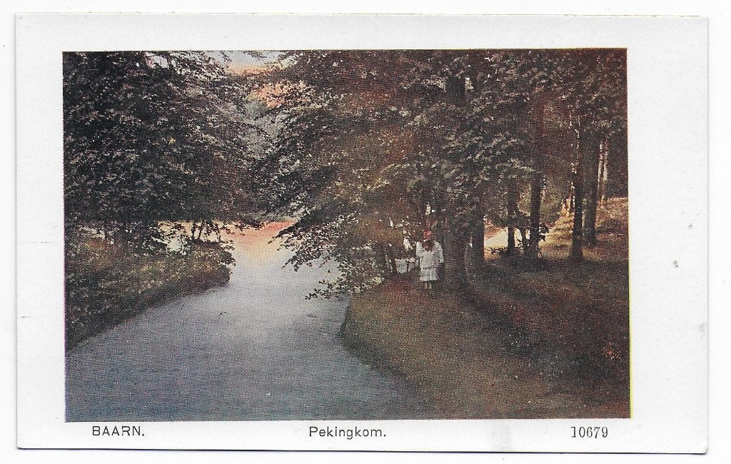 Baarn Pekingkom Oude Ongelopen Ansichtkaart ( B6944 ), Verzamelen, Ophalen of Verzenden, 1920 tot 1940, Ongelopen, Utrecht