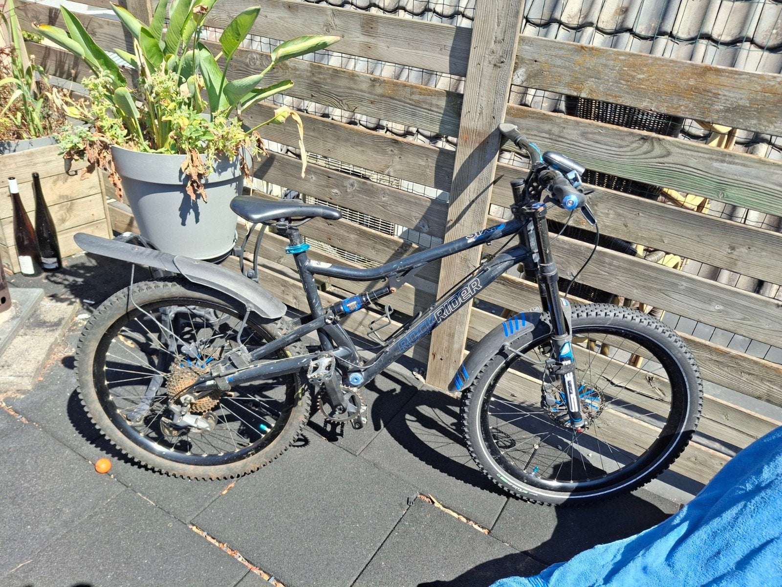 mountainbike rockrider dual suspension, Fully, Ophalen, Gebruikt, Overige merken
