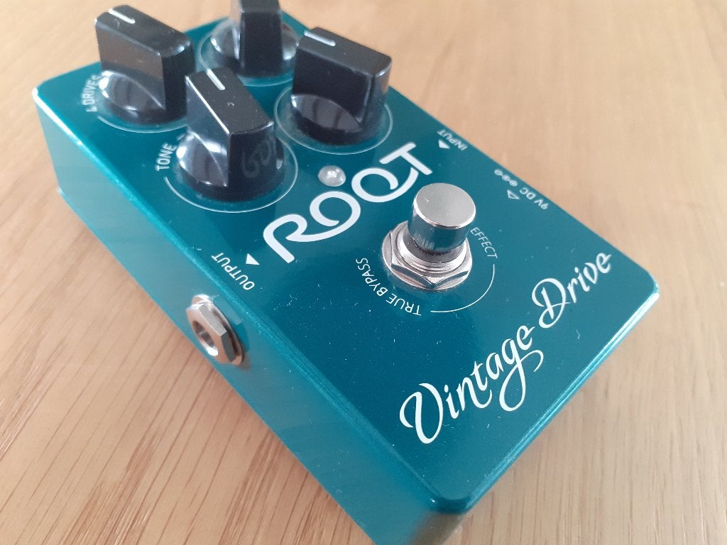 Root Vintage Drive incl. boekje en doosje., Muziek en Instrumenten, Ophalen of Verzenden, Gebruikt, Distortion, Overdrive of Fuzz