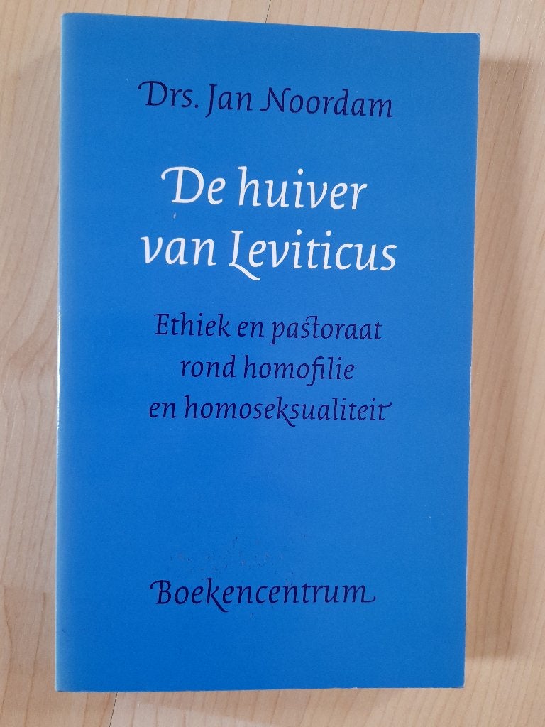 DE HUIVER VAN LEVITICUS Drs Jan Noordam, Boeken, Ophalen of Verzenden, Gelezen