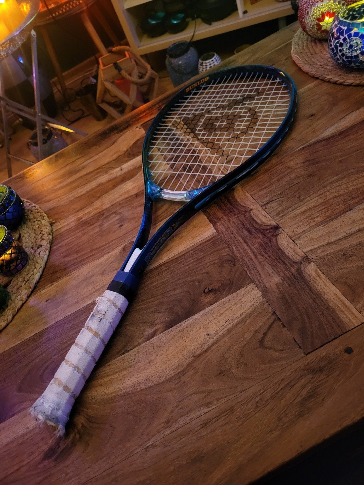 Dunlop Power Series Tennisracket 320 gram L3, Sport en Fitness, Gebruikt, Ophalen of Verzenden, Racket, L3